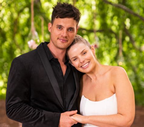 olivia and jackson|Married At First Sight 2022: Olivia Frazer and Jackson。